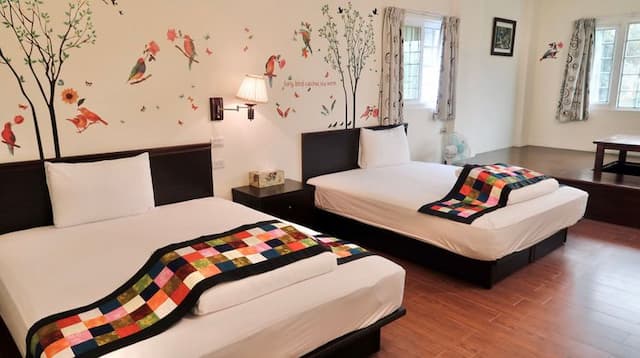 屏東幸福莊園民宿 | 免費停車、美味早餐-家庭四人套房-2