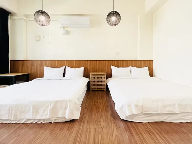 日安艸木公寓(環境友善民宿)-標準四人房-附浴缸-2、5-1