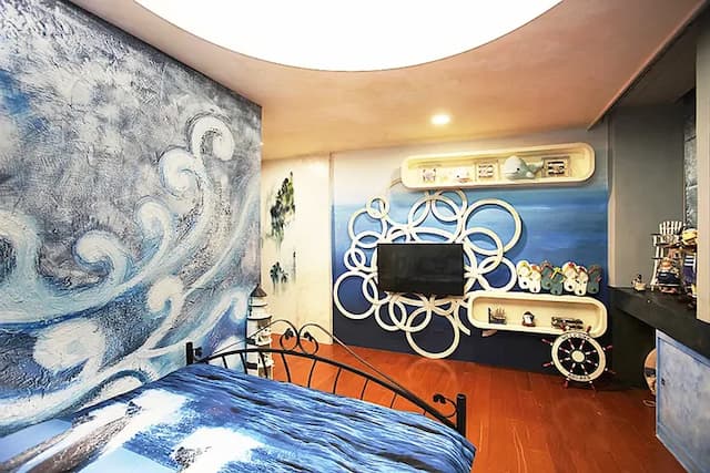 3D Sunflower Embossed B&B-Deluxe Relief Double Room-8