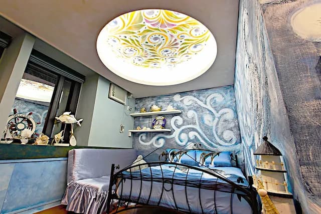 3D Sunflower Embossed B&B-Deluxe Relief Double Room-4