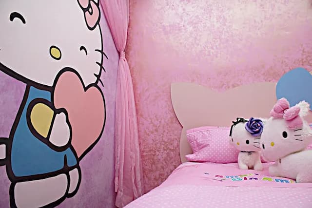 3D Sunflower Embossed B&B-Relief Double Room-10