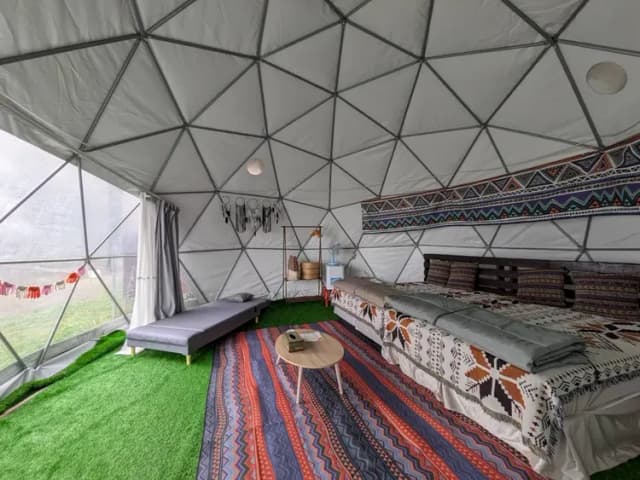 貝德拉蔓露營區 | 一泊三食豪華露營-【懶人露營】C 球屋|2~5人-1