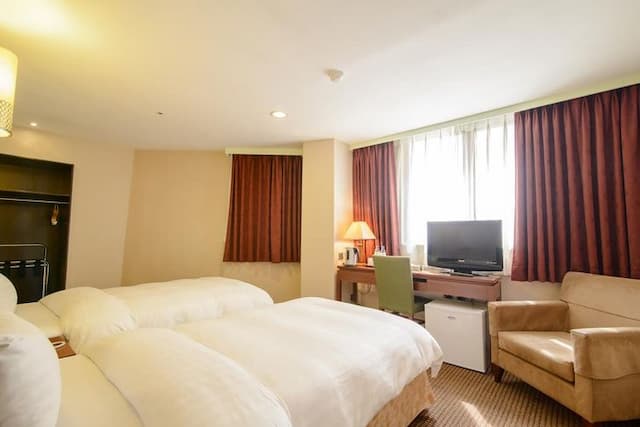SAN HUA HOTEL-Exquisite Twin Room (two small beds)-2