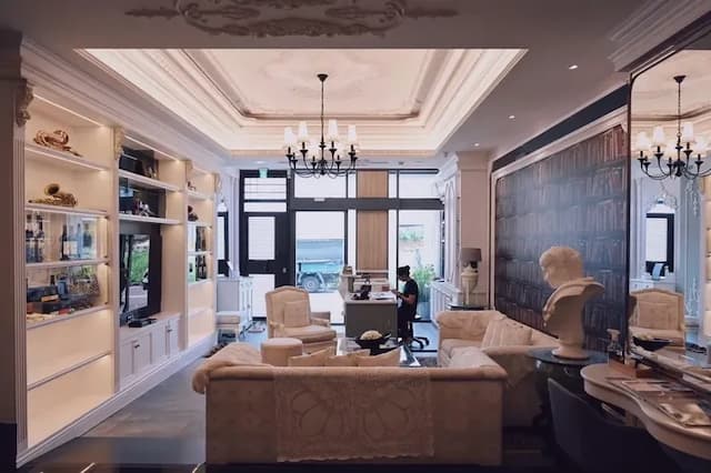 漁樂活台南安平包棟民宿|4-16人包棟|電梯採光豪宅|設有電動麻將、廚房、浴缸|豪宅體驗|軟水系統|精油沐浴備品|鄰近漁光島-香格Villa(二館:世平四街72號)-1