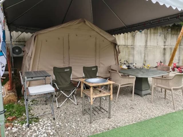 촨샤 와일드 럭셔리 캠핑장-Internet celebrity inflatable tent-1
