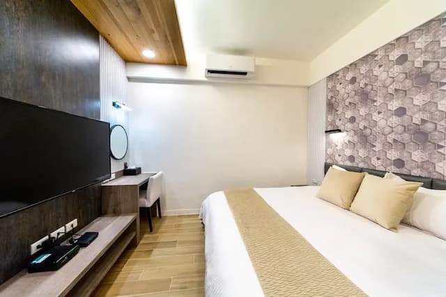 W立方(達布旅)|16人台南包棟 | BBQ烤肉&麻將 | 室外大空間 | 神農街x海安路-101雙人房-2