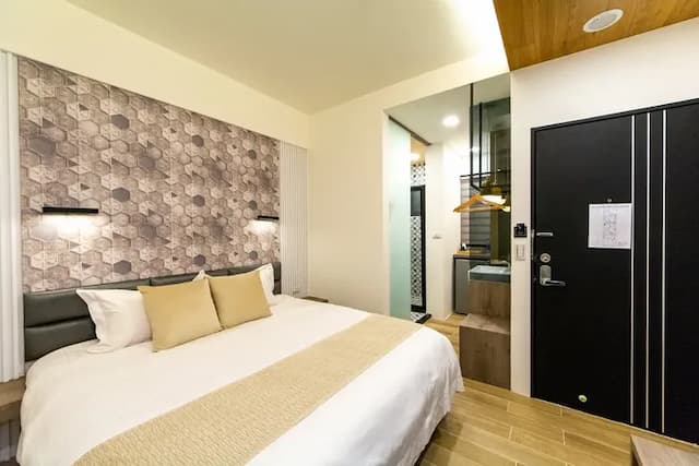 W立方(達布旅)|16人台南包棟 | BBQ烤肉&麻將 | 室外大空間 | 神農街x海安路-101雙人房-3