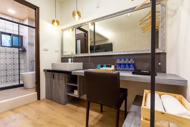 W立方(達布旅)|16人台南包棟 | BBQ烤肉&麻將 | 室外大空間 | 神農街x海安路-202四人房-5