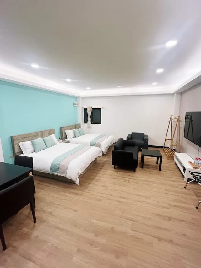 W立方(達布旅)|16人台南包棟 | BBQ烤肉&麻將 | 室外大空間 | 神農街x海安路-8人包棟(分館)-2