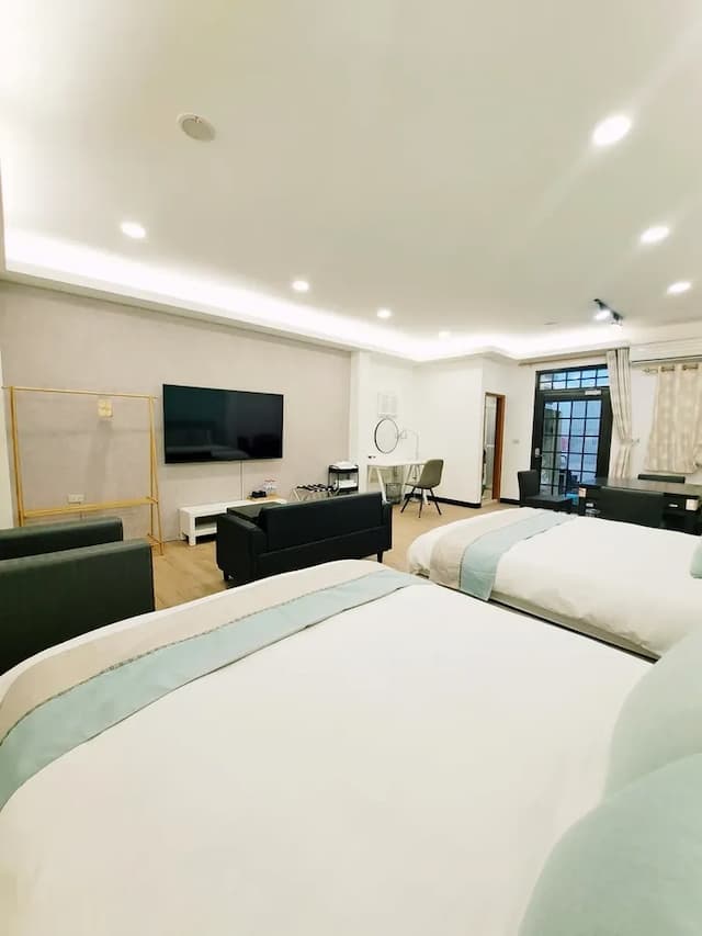 W立方(達布旅)|16人台南包棟 | BBQ烤肉&麻將 | 室外大空間 | 神農街x海安路-8人包棟(分館)-5