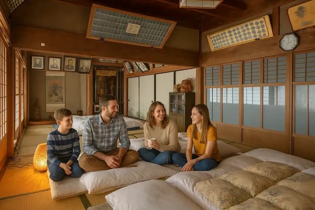 高級羽毛布団と自然に囲まれた静寂の中で、心地よい眠りを。