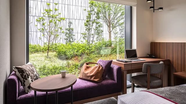 三井花園飯店 豐洲普米爾|大眾浴場/豐洲站步行2分/方便至豐洲市場&千客萬來-標準雙人房 (花園景觀)|可帶不佔床兒童(0-5歲) 1位【不挑房】-5