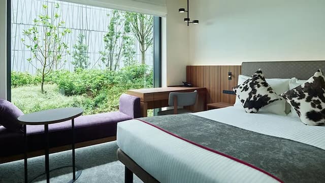 三井花園飯店 豐洲普米爾|大眾浴場/豐洲站步行2分/方便至豐洲市場&千客萬來-標準雙人房 (花園景觀)|可帶不佔床兒童(0-5歲) 1位【不挑房】-2