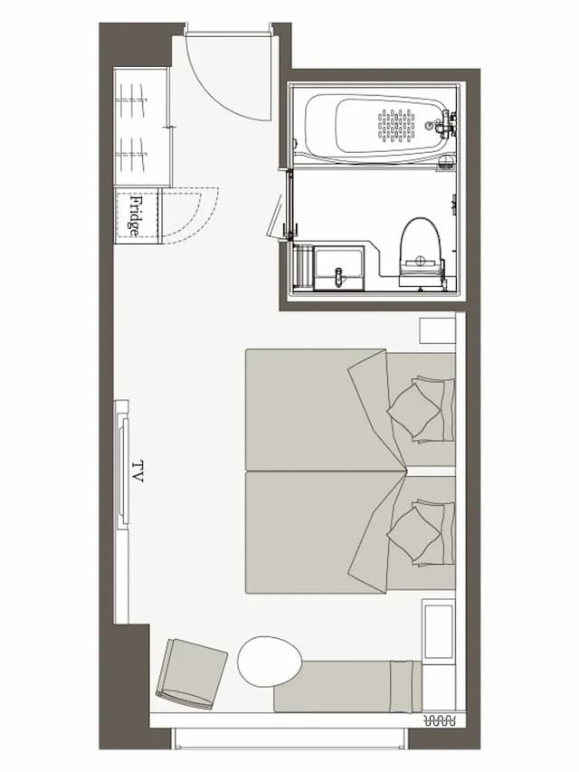 三井花園飯店 豐洲普米爾|大眾浴場/豐洲站步行2分/方便至豐洲市場&千客萬來-高級雙床房|可帶不佔床兒童(0-5歲) 2位【不挑房】-5