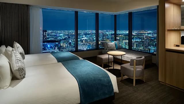 三井花園飯店 豐洲普米爾|大眾浴場/豐洲站步行2分/方便至豐洲市場&千客萬來-行政角落雙床房-附景觀浴缸|可帶不佔床兒童(0-5歲) 3位【不挑房】-2