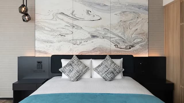 三井花園飯店 豐洲普米爾|大眾浴場/豐洲站步行2分/方便至豐洲市場&千客萬來-行政角落特大雙人床房-附景觀浴缸|可帶不佔床兒童(0-5歲) 1位【不挑房】-4