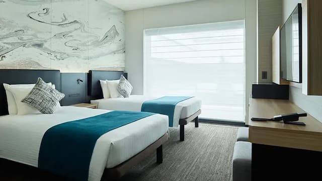 三井花園飯店 豐洲普米爾|大眾浴場/豐洲站步行2分/方便至豐洲市場&千客萬來-無障礙雙床間|可帶不佔床兒童(0-5歲) 2位【不挑房】-6