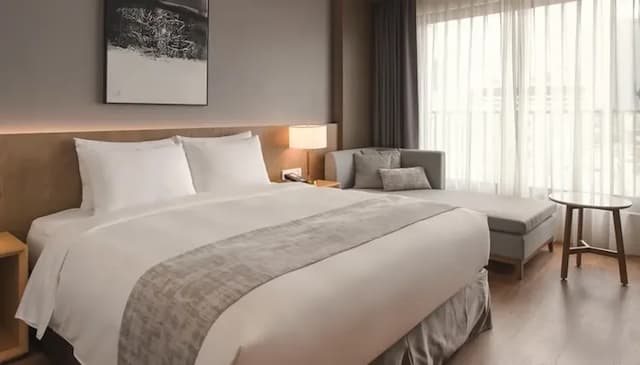 【高鐵假期】 台南禧榕軒大飯店2日自由行|近台南車站,附室外泳池-【搭高鐵.送住宿】- 【搭高鐵.送住宿】經典客房(1大床)-1