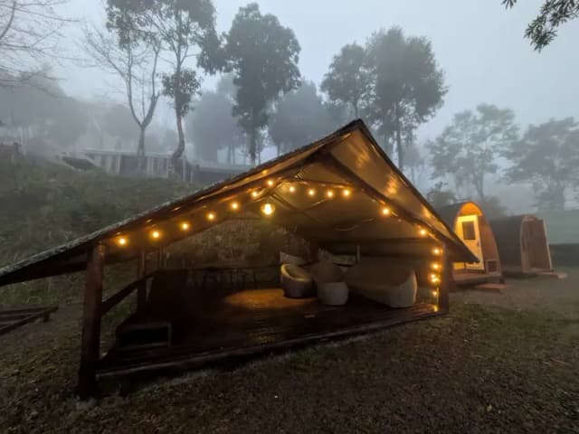 貝德拉蔓露營區 | 一泊三食豪華露營-【懶人露營】B 木屋|2~5人-12