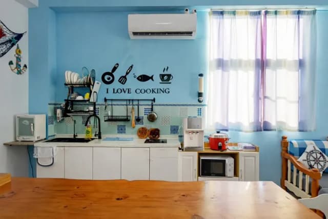 黃金海岸民宿 | 12-26人可澎湖包棟 | 海景房 | 隘門沙灘-包棟四房 | 雙人房*2,四人房*2-10