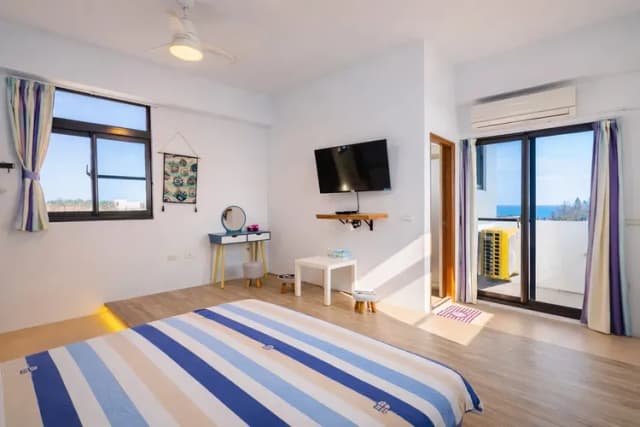 黃金海岸民宿 | 12-26人可澎湖包棟 | 海景房 | 隘門沙灘-包棟四房 | 雙人房*2,四人房*2-1