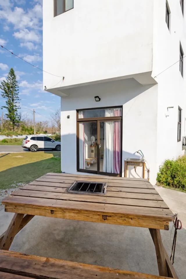 黃金海岸民宿 | 12-26人可澎湖包棟 | 海景房 | 隘門沙灘-包棟四房 | 雙人房*2,四人房*2-7