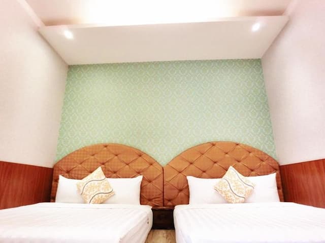 興吉木屋 - 墾丁大街只要走路7分鐘!| 室內公共空間自行車停放-木屋家庭四人房-3