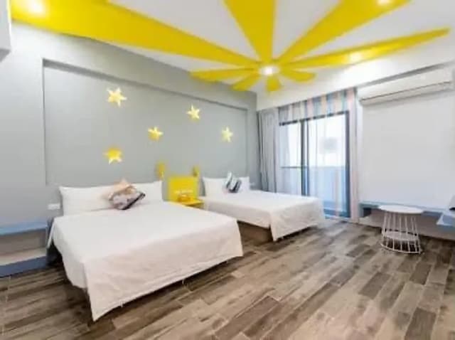 Shanghai sweetheart-Double Room with Sea View-4