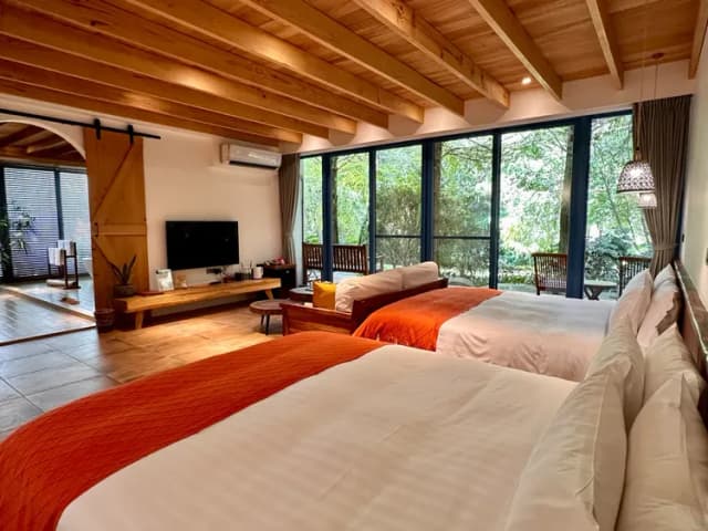 Full Blossoms Garden House-環樹四人房-2