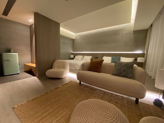 W house | INS 北歐風 | 情侶 | 閨蜜推薦-4A溫馨加大床四人房-1