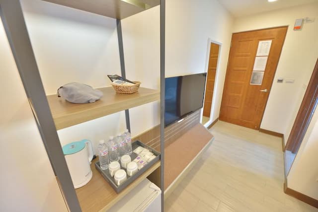 Dream-Modern Green Quadruple Room 202-5