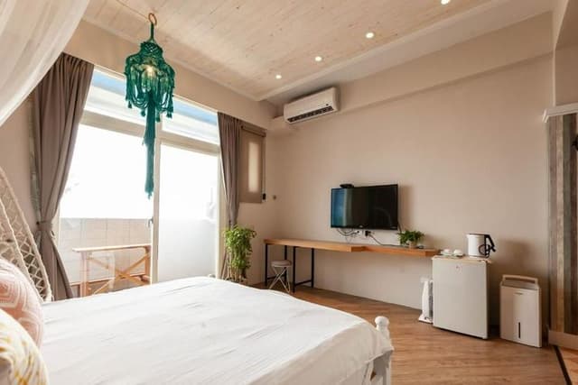 聽海說故事|6-10人花蓮包棟|海景|麻將&桌遊&BBQ烤肉-三樓雙人海景房-5