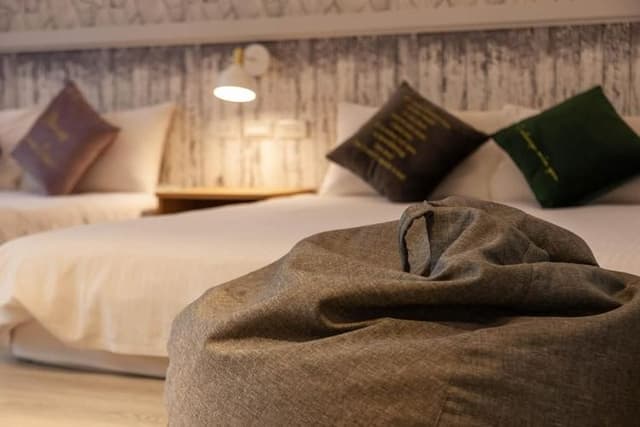 聽海說故事|6-10人花蓮包棟|海景|麻將&桌遊&BBQ烤肉-街景四人房-1