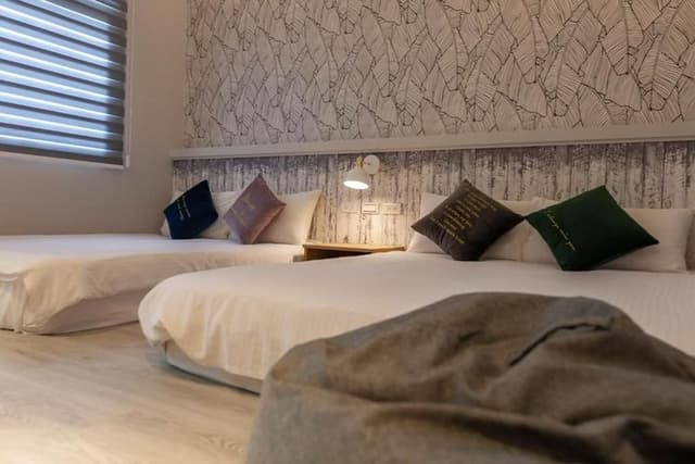 聽海說故事|6-10人花蓮包棟|海景|麻將&桌遊&BBQ烤肉-街景四人房-2