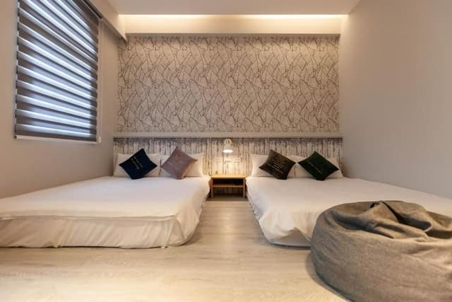 聽海說故事|6-10人花蓮包棟|海景|麻將&桌遊&BBQ烤肉-街景四人房-5