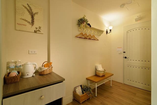 日安美好民宿|法式田園風|車站-伯爵夫人雙人房-3