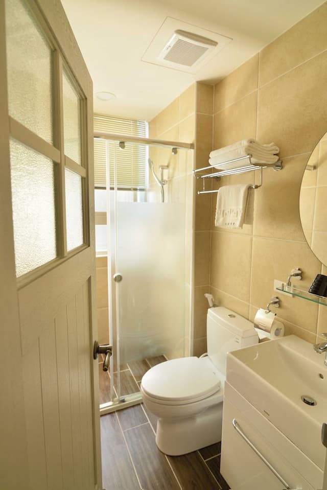 日安美好民宿|法式田園風|車站-伯爵夫人雙人房-5