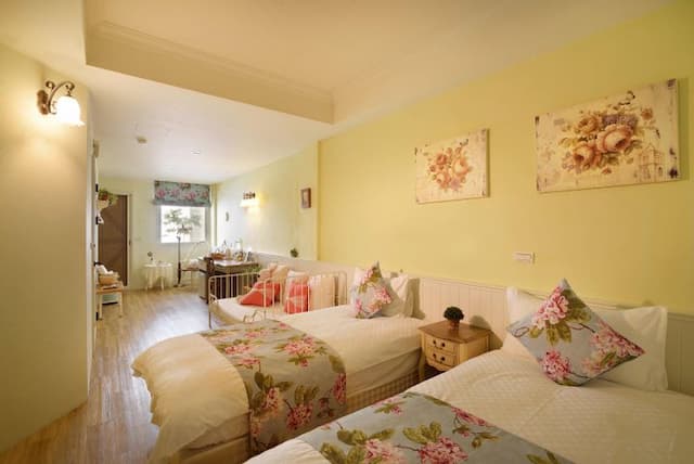 日安美好民宿|法式田園風|車站-綠野仙蹤雙人房-1