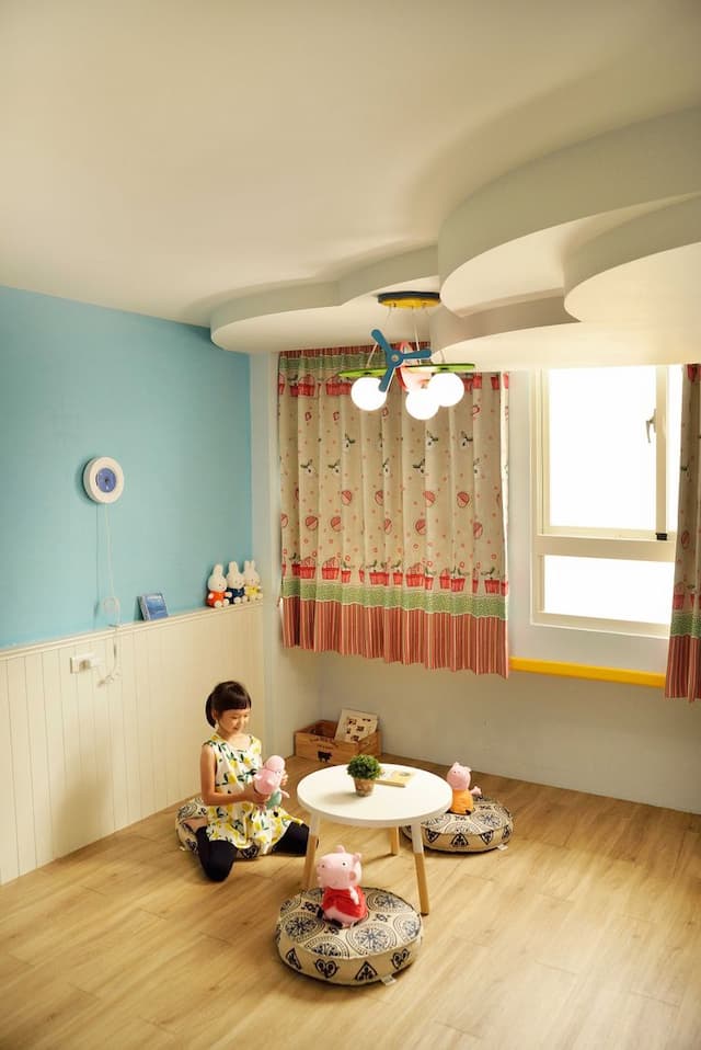 日安美好民宿|法式田園風|車站-天空之城四人房-5