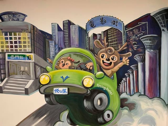 Yesing Hotel-Standard Quadruple Room without Window-6