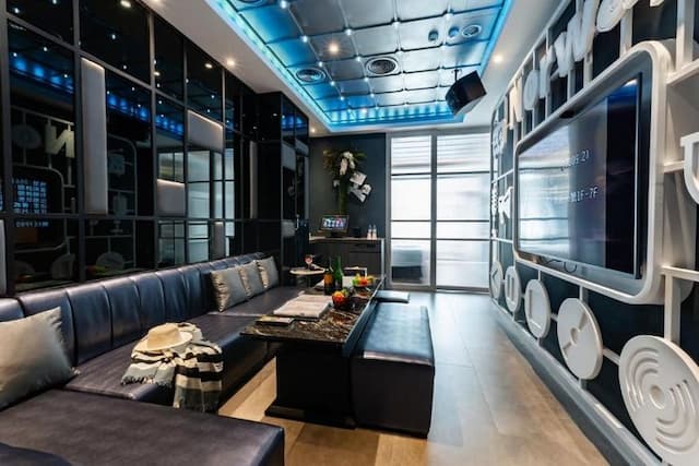 挪威森林文創館|超大溜滑梯、孩童滑步車道-都市文創房 (車庫房)-5