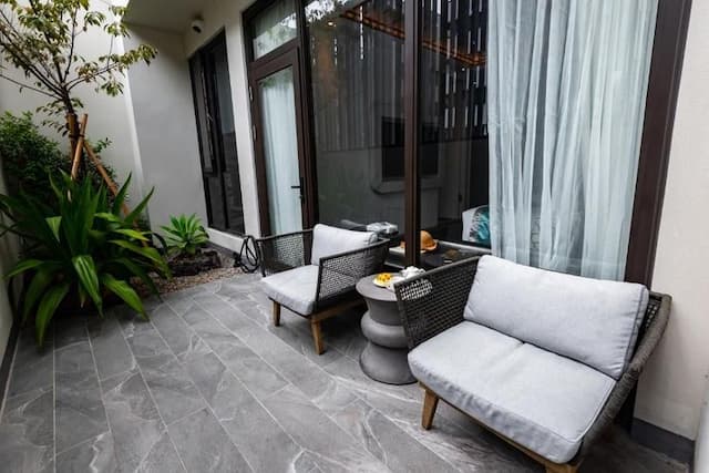 挪威森林文創館|超大溜滑梯、孩童滑步車道-都市文創房 (車庫房)-9