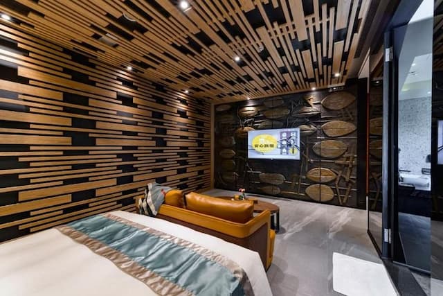 挪威森林文創館|超大溜滑梯、孩童滑步車道-金點文創房 (車庫房)-2