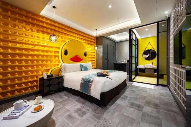 挪威森林文創館|超大溜滑梯、孩童滑步車道-青輕文創房 (車庫房)-1