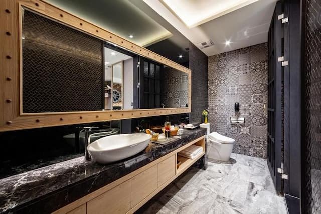 挪威森林文創館|超大溜滑梯、孩童滑步車道-文創摩登商務房-9