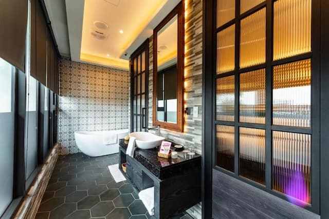 挪威森林文創館|超大溜滑梯、孩童滑步車道-文創景觀商務房-6