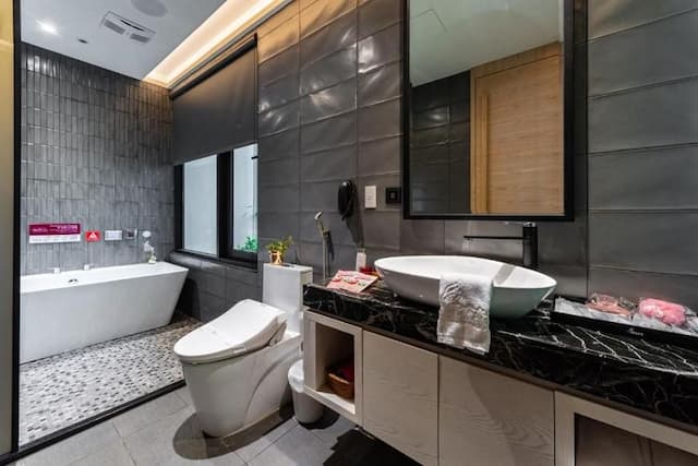 挪威森林文創館|超大溜滑梯、孩童滑步車道-文創親子家庭房(18:00後可入住)-7