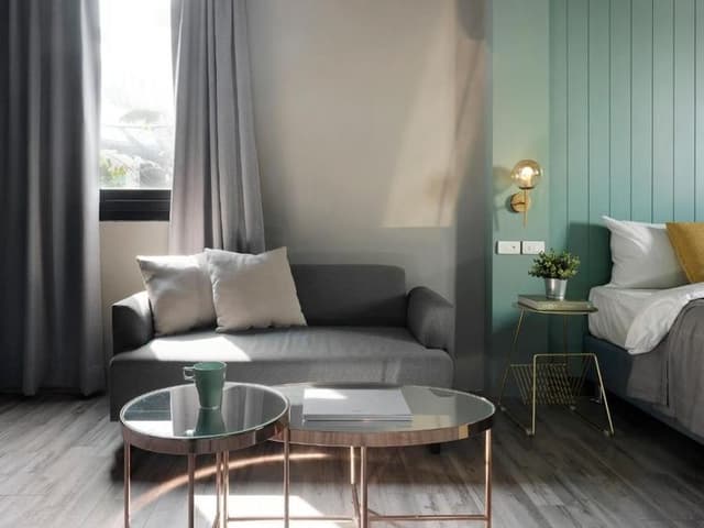 曼特先生|近台中火車站、可選購寵物友善房型、文青質感旅店-豪華雙人房–不含早餐-6