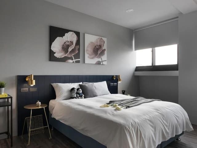 曼特先生|近台中火車站、可選購寵物友善房型、文青質感旅店-高級雙人房–不含早餐-4